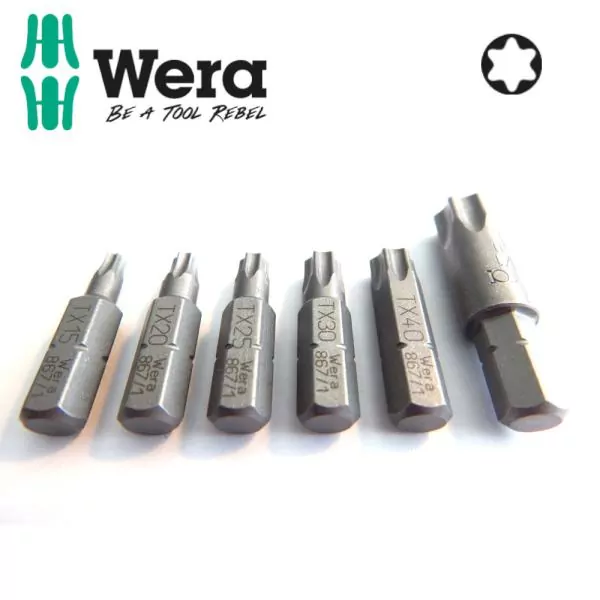 Wera Bit's Torx T10-T50